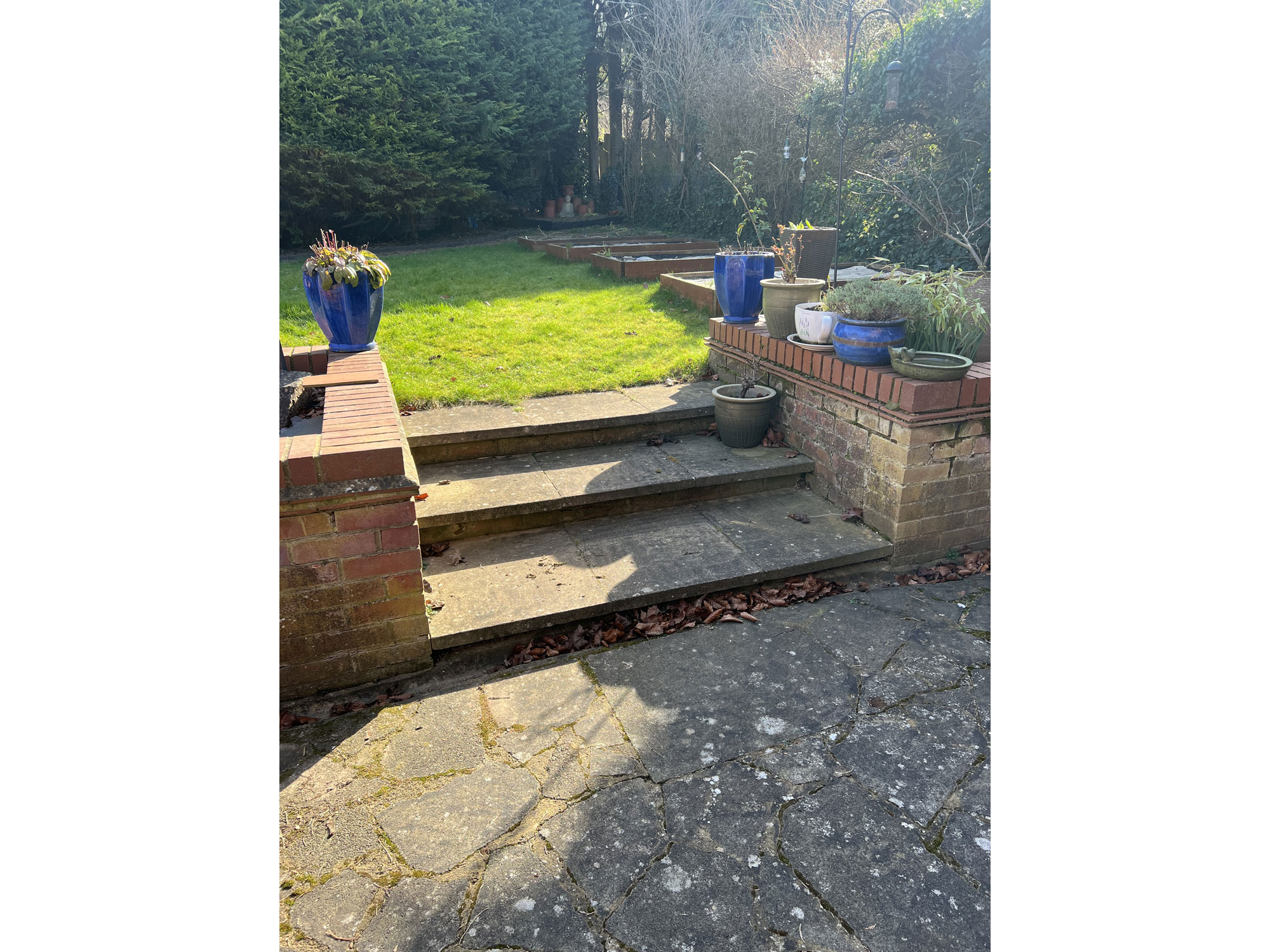 Modern garden transformation using Millboard decking and contemporary porcelain paving