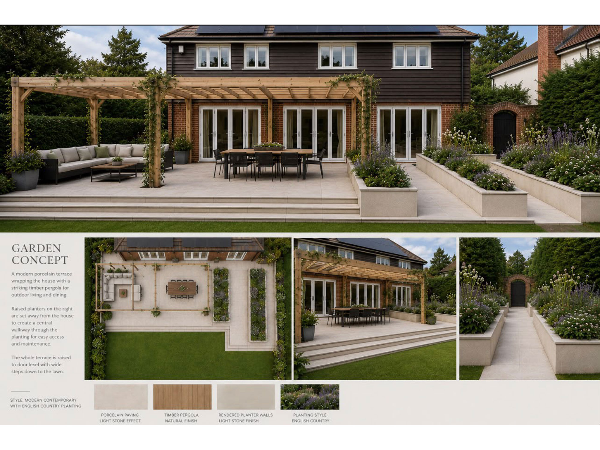 Lighting & Planting design in Hitchin