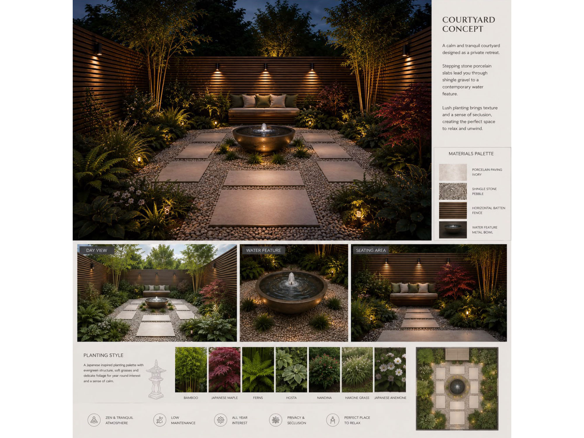 Lighting & Planting design in Letchworth