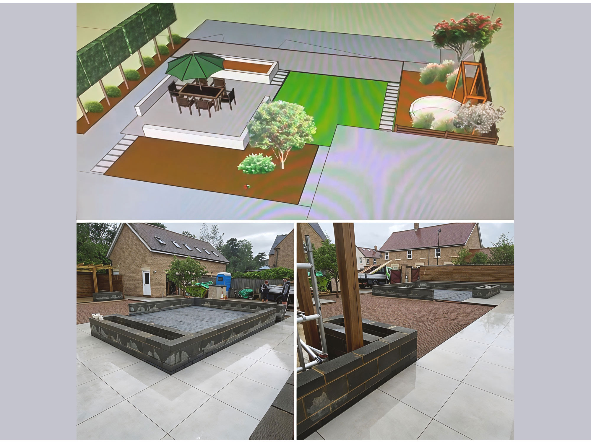 Garden design in Baldock